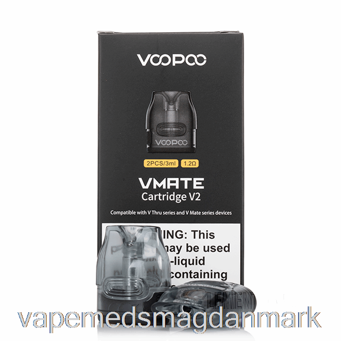 Vape Med Smag Voopoo V.thru Pro Replacement Pods 1.2ohm Vmate V2 Pods